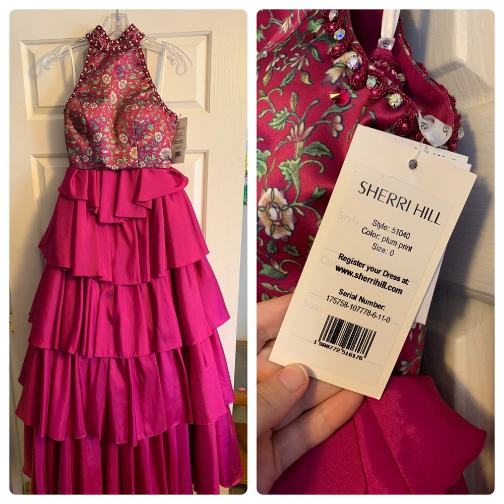 NWT Sherri Hill - 2 piece, size 0